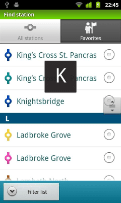 Capture d'écran de l'application Londres (Metro 24) - #3