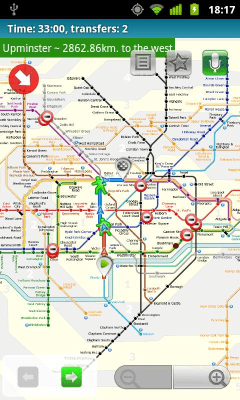 Capture d'écran de l'application Londres (Metro 24) - #5