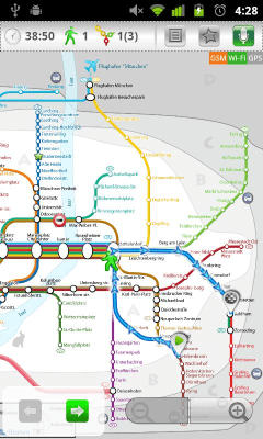 Capture d'écran de l'application Munich (Métro 24) - #1