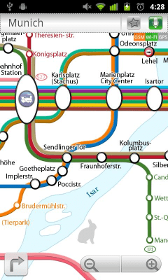 Capture d'écran de l'application Munich (Métro 24) - #2