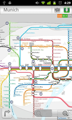 Capture d'écran de l'application Munich (Métro 24) - #3