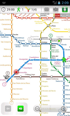 Capture d'écran de l'application Mexico City (Metro 24) - #1