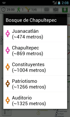 Capture d'écran de l'application Mexico City (Metro 24) - #7