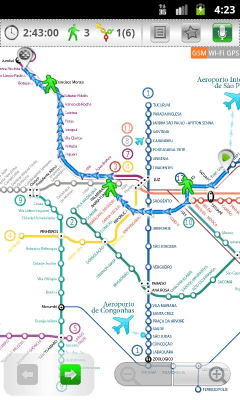 Capture d'écran de l'application São Paulo (Métro 24) - #1