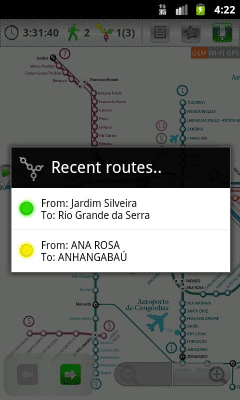Capture d'écran de l'application São Paulo (Métro 24) - #4