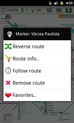 Capture d'écran de l'application São Paulo (Métro 24) - #5