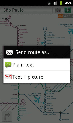 Capture d'écran de l'application São Paulo (Métro 24) - #7