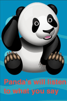 Capture d'écran de l'application Talking Panda - #1