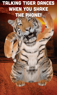 Capture d'écran de l'application Talking Tiger - #3