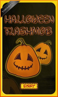 Capture d'écran de l'application FlashMob Halloween Trick - #1