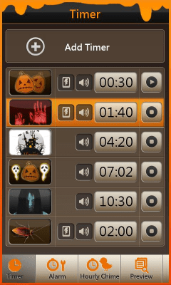 Capture d'écran de l'application FlashMob Halloween Trick - #2