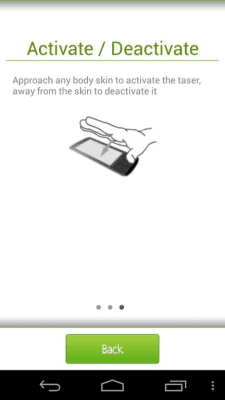 Capture d'écran de l'application Fake stun gun - #3