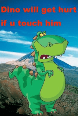 Capture d'écran de l'application Talking Dinosaur - #4