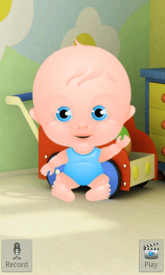 Capture d'écran de l'application Talking Baby Boy - #7
