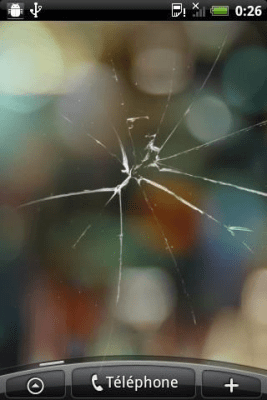 Capture d'écran de l'application Cracked screen - #3