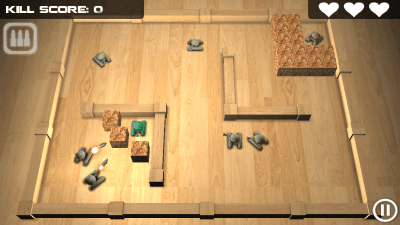 Capture d'écran de l'application Tank Hero - #1