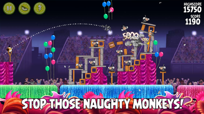 Capture d'écran de l'application Angry Birds Rio - #2