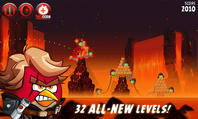 Capture d'écran de l'application Angry Birds Star Wars II Free - #5
