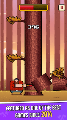 Capture d'écran de l'application Timberman - #7