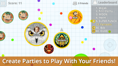 Capture d'écran de l'application Agar.io - #1