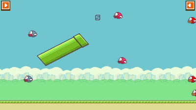 Capture d'écran de l'application Flappy Pipe - #2