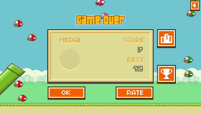 Capture d'écran de l'application Flappy Pipe - #3