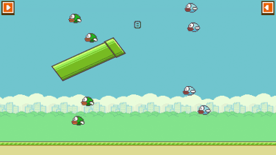 Capture d'écran de l'application Flappy Pipe - #4