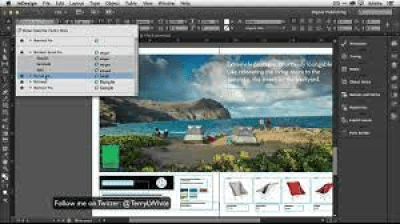 Capture d'écran de l'application InDesign - #1