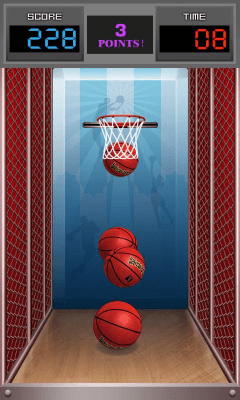 Capture d'écran de l'application Basketball Shot - #2