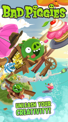 Capture d'écran de l'application Bad Piggies HD - #1