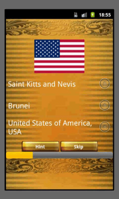 Capture d'écran de l'application Quiz sur les drapeaux des capitales et des pays - #2