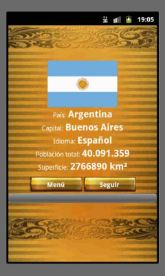 Capture d'écran de l'application Quiz sur les drapeaux des capitales et des pays - #5