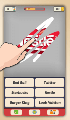 Capture d'écran de l'application Scratch That Logo Quiz - #8