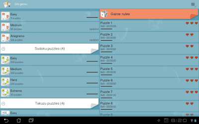 Capture d'écran de l'application Grid games (crossword, sudoku) - #10
