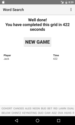 Capture d'écran de l'application Melimots Word Search - #4