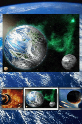 Capture d'écran de l'application Cosmos and Planets Puzzle - #2