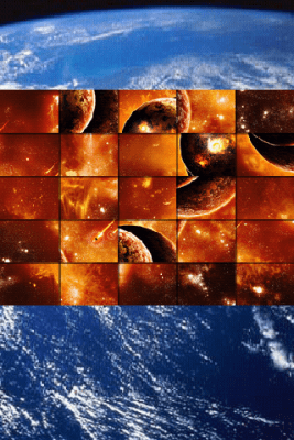 Capture d'écran de l'application Cosmos and Planets Puzzle - #4