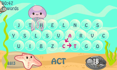 Capture d'écran de l'application Spelling Sea Word Game - #2