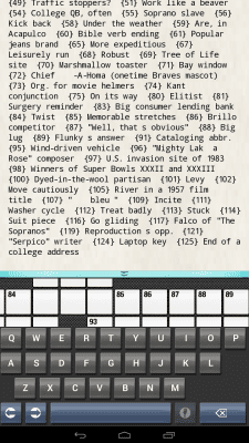 Capture d'écran de l'application Scandales (anglais) - #5