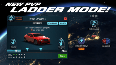 Capture d'écran de l'application Racing Rivals - #2