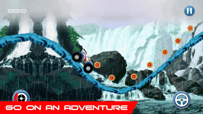 Capture d'écran de l'application Speedy Truck : Hill Racing - #4