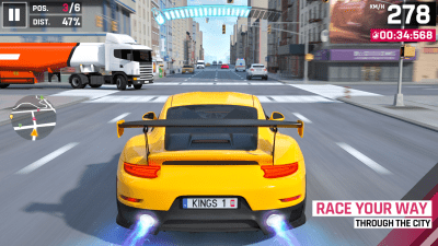 Capture d'écran de l'application Turbo Drift Race 3d - #6