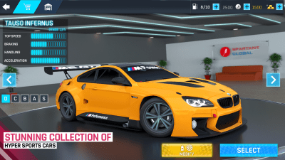 Capture d'écran de l'application Turbo Drift Race 3d - #8