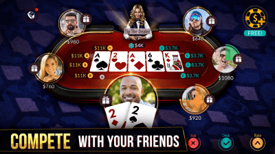 Capture d'écran de l'application Zynga Poker – Texas Holdem - #4
