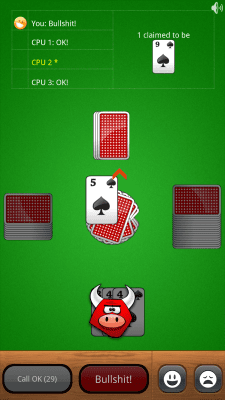 Capture d'écran de l'application Bullsht Card Game - #4