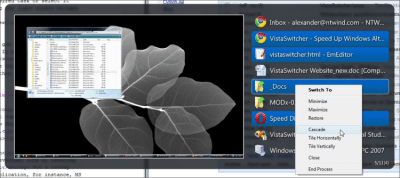 Capture d'écran de l'application VistaSwitcher - #2