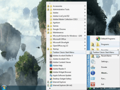 Capture d'écran de l'application Taskbar Classic Start Menu - #4