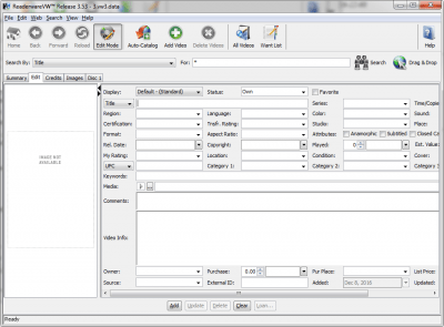 Capture d'écran de l'application Readerware - #1