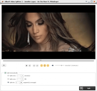 Capture d'écran de l'application Xilisoft Video Splitter 2 - #1