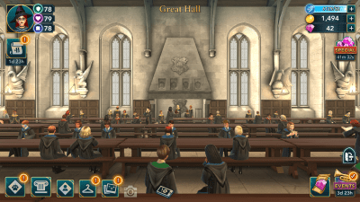 Capture d'écran de l'application Harry Potter: Hogwarts Mystery - #7